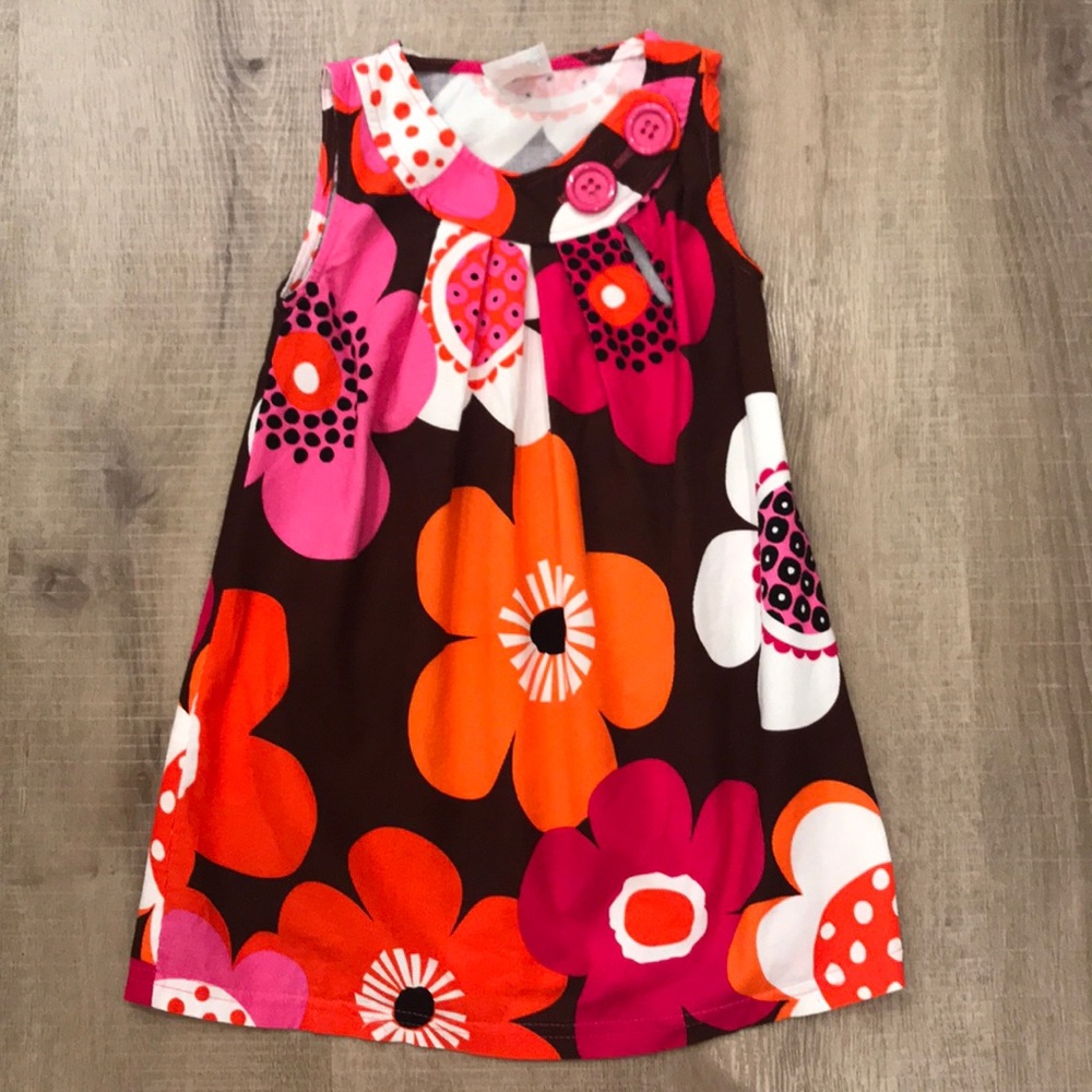 Size 4 Girls Floral Dress